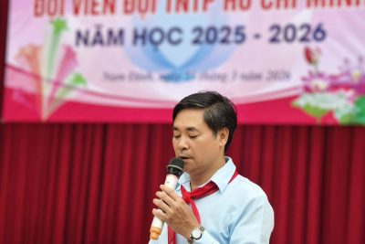 Lễ kết nạp đội viên năm học 2025-2026